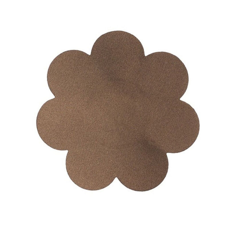 BYE-BRA - KÖRPERBAND 5 M X 6.5 CM + 3 PAAR NIPPELABDECKUNGEN BRAUN