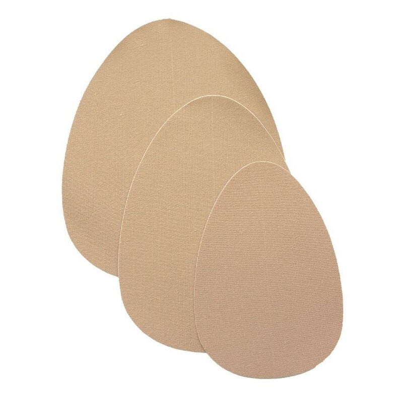 BYE-BRA - BRUSTVERSTÄRKUNG + 3 PAAR SATINIERT, BEIGE, CUP A/C
