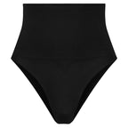 BYE-BRA - FAONNEUR SANS POINTS STYLE STRING NOIR TAILLE S