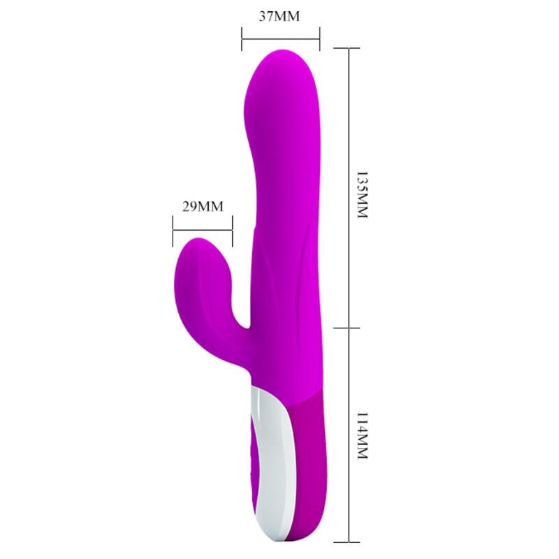 PRETTY LOVE - WIEDERAUFLADBARER AUFBLASBARER VIBRATOR DEMPSEY