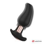 ANBIGUO - WATCHME ANALPLUG-VIBRATOR MIT FERNBEDIENUNG UND ROTIERENDEN PERLEN AMADEUS