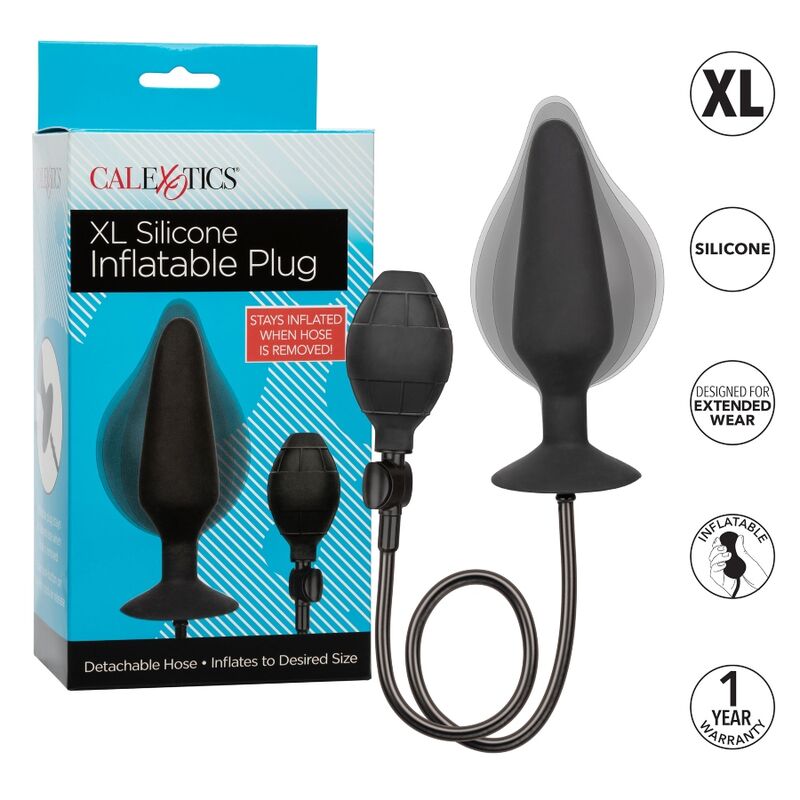 CALEXOTICS - AUFBLASBARER SILIKON-ANALTAMPO XL