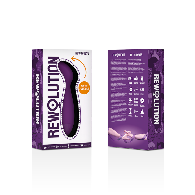REWOLUTION - REWOPULSE FLEXIBLER VIBRATOR G-PUNKT STIMULATOR