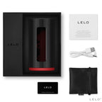 LELO - MASTURBATEUR F1S V2 AVEC TECHNOLOGIE SDK ROUGE - NOIR