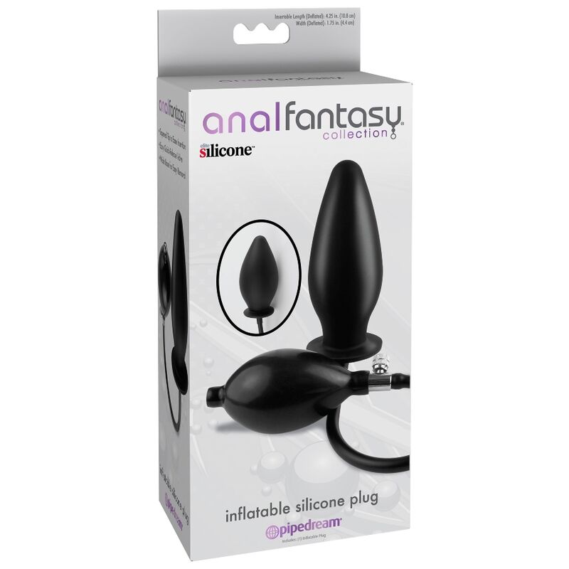 ANAL FANTASY - AUFBLASBARER SILIKON-ANASTÖPSEL
