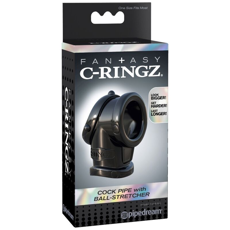 FANTASY C-RINGZ - PENISRING MIT HODENRING