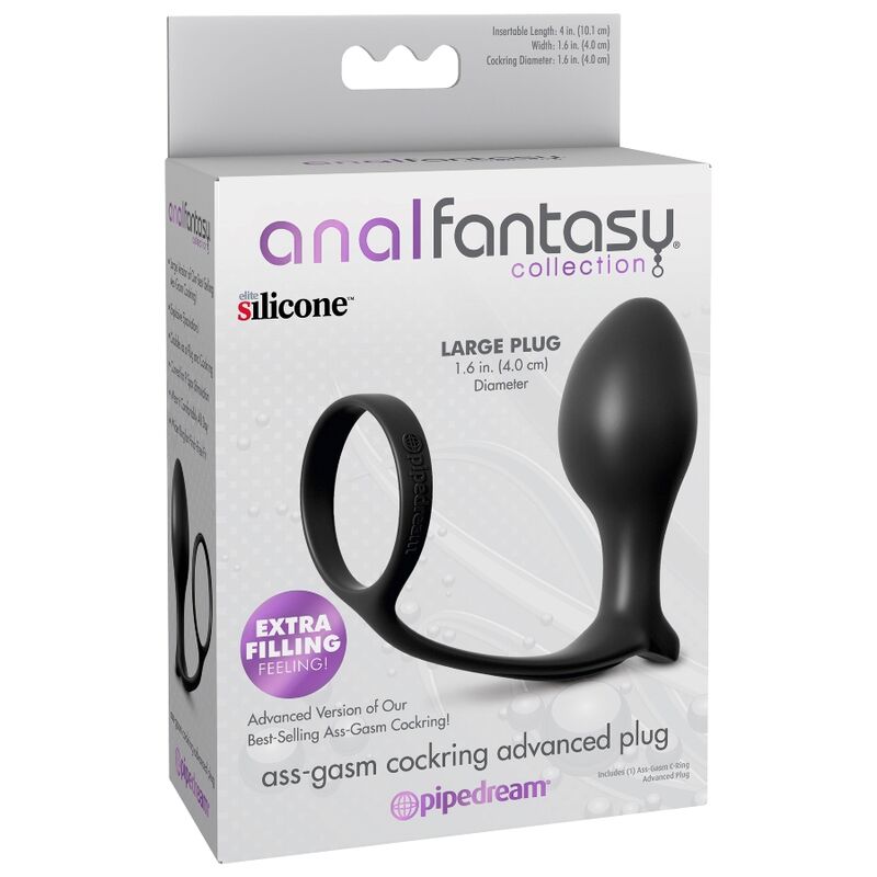 ANAL FANTASY - SAMMLUNG ASS-GASM ERWEITERTER ANUSRING MIT ANUSPLUG
