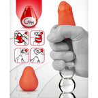 G-VIBE – WIEDERVERWENDBARES STRUKTURIERTES ROTES MASTURBATIONSEI