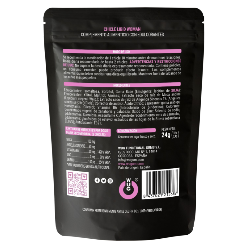 WUG SEX SENSE - LIBID WOMEN ENHANCER 10 EINHEITEN