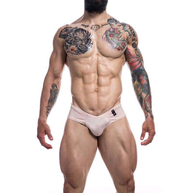 CUT4MEN - CULOTTE CHEEKY ARGENT L