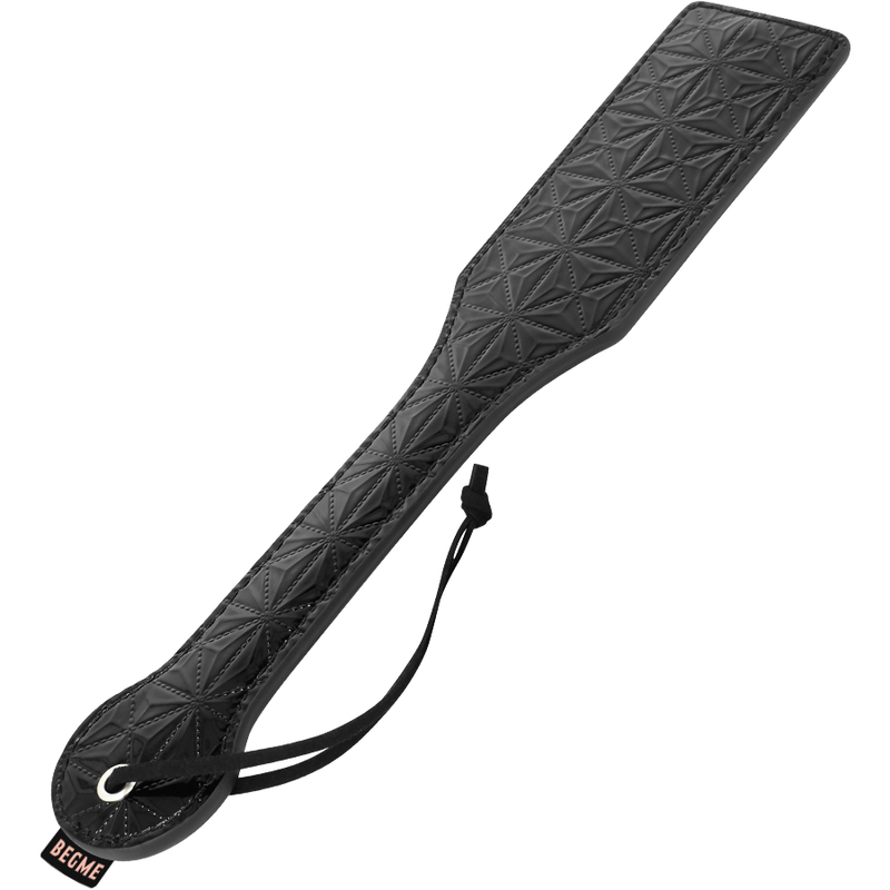 BEGME - VEGANES LEDER-PADDLE SCHWARZE EDITION