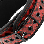 BEGME - PREMIUM VEGANES ROTHALSBAND MIT NEOPRENFUTTER