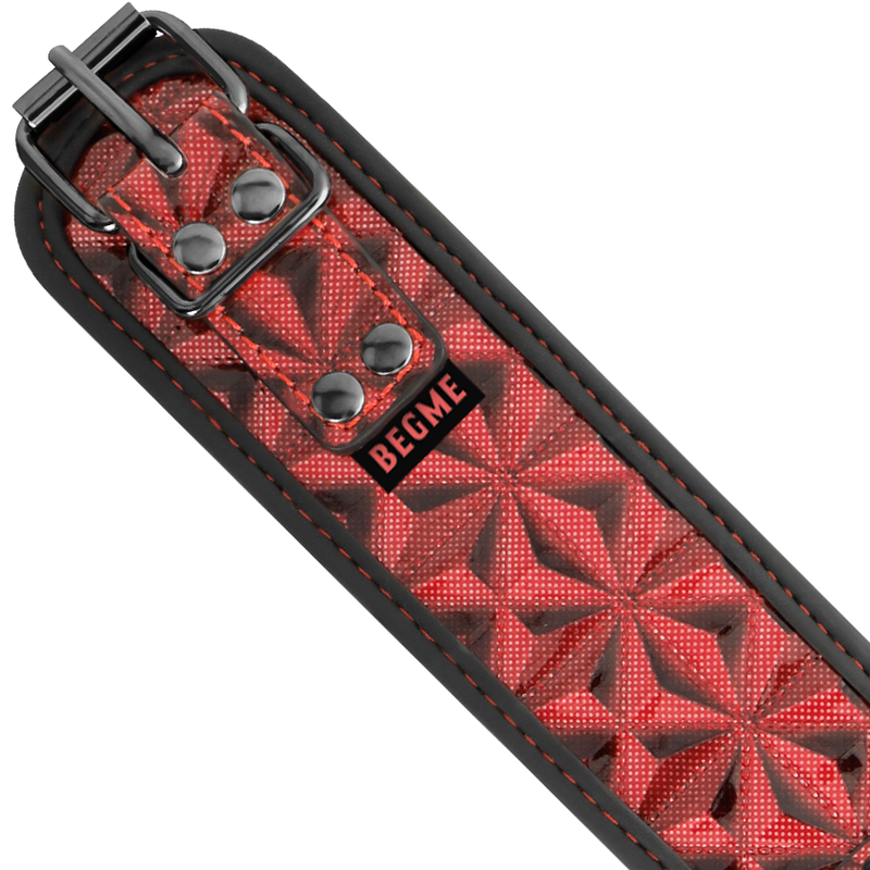 BEGME - PREMIUM VEGANES ROTHALSBAND MIT NEOPRENFUTTER