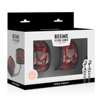 BEGME – PREMIUM HANDSCHELLEN ROT MIT NEOPRENFUTTER