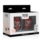 BEGME - ROTE PREMIUM-FESSELN MIT NEOPRENFUTTER
