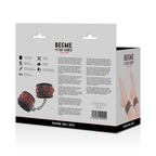 BEGME - ROTE PREMIUM-FESSELN MIT NEOPRENFUTTER