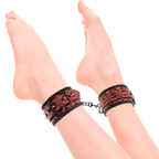 BEGME - ROTE PREMIUM-FESSELN MIT NEOPRENFUTTER
