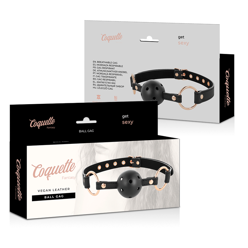 COQUETTE CHIC DESIRE - FANTASIEVOLLER ATMENDER KNEBELBALL