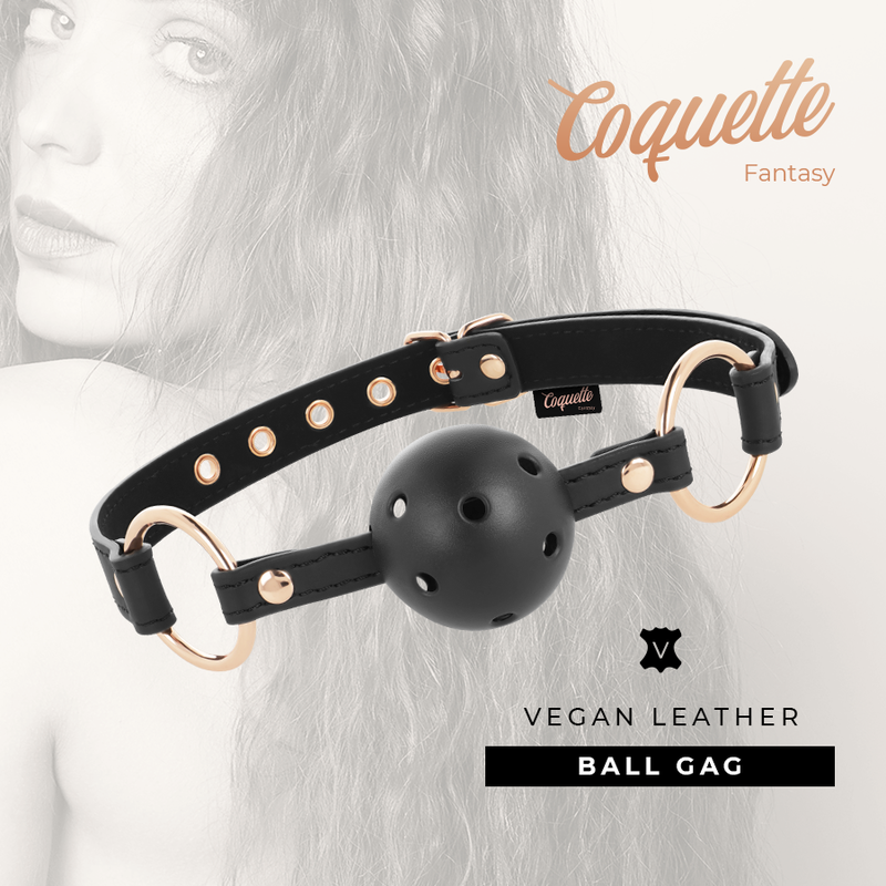 COQUETTE CHIC DESIRE - FANTASIEVOLLER ATMENDER KNEBELBALL
