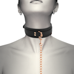 COQUETTE CHIC DESIRE - VEGANES HALSBAND AUS KUNSTLEDER MIT ARMBAND UND NEOPRENFUTTER