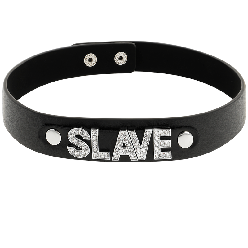 COQUETTE CHIC DESIRE - VEGANES LEDER-HALSBAND SKLAVEN-HALSBAND