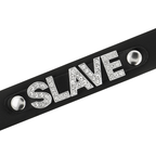 COQUETTE CHIC DESIRE - VEGANES LEDER-HALSBAND SKLAVEN-HALSBAND
