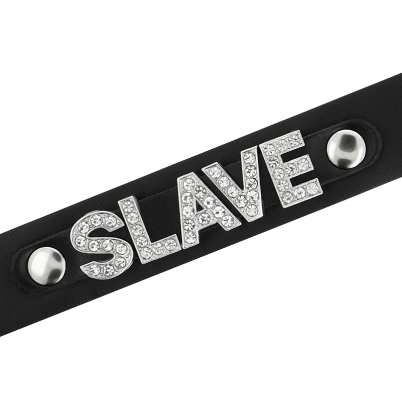 COQUETTE CHIC DESIRE - VEGANES LEDER-HALSBAND SKLAVEN-HALSBAND