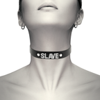COQUETTE CHIC DESIRE - VEGANES LEDER-HALSBAND SKLAVEN-HALSBAND