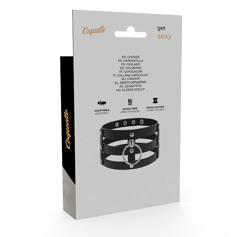 COQUETTE CHIC DESIRE - VEGANES HALSBAND IM FETISCH-STIL
