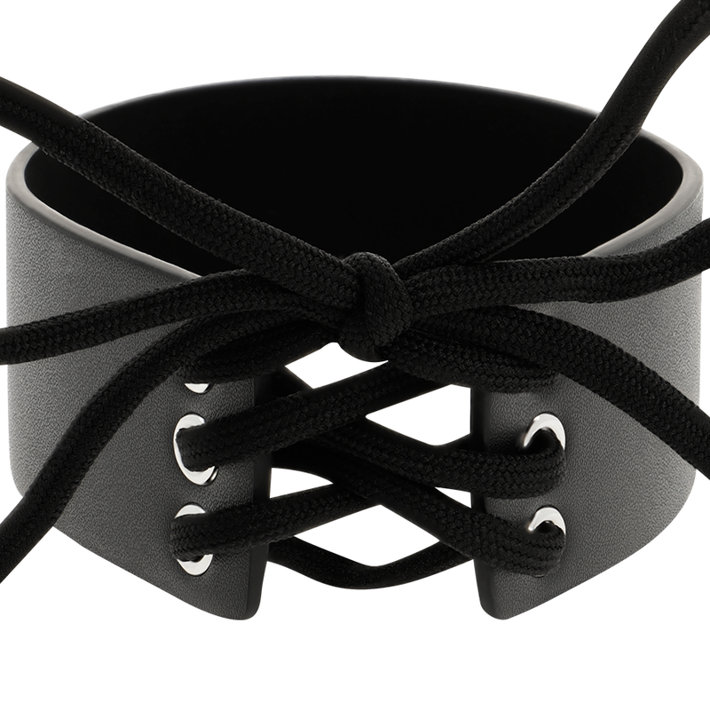 COQUETTE CHIC DESIRE - VEGAN LEDER CHOKER
