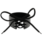 COQUETTE CHIC DESIRE - VEGAN LEDER CHOKER