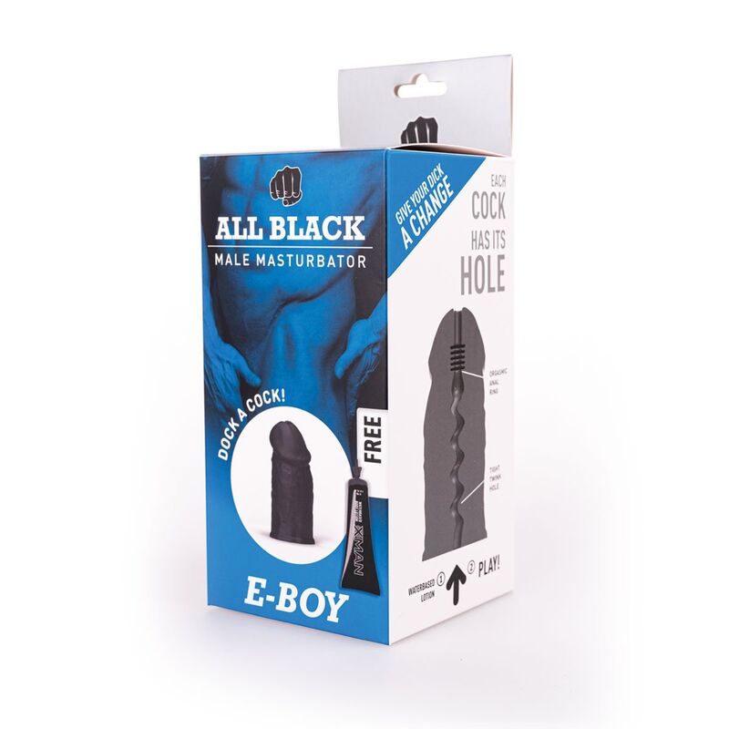 Ganz schwarz - E-Boy Masturbator