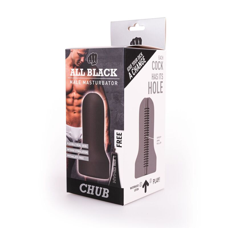 ALL BLACK - MASTURBATOR SCHLEIFE MODELL 2