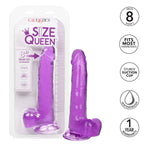 CALEXOTICS - GODE REINE TAILLE VIOLET 20.3 CM