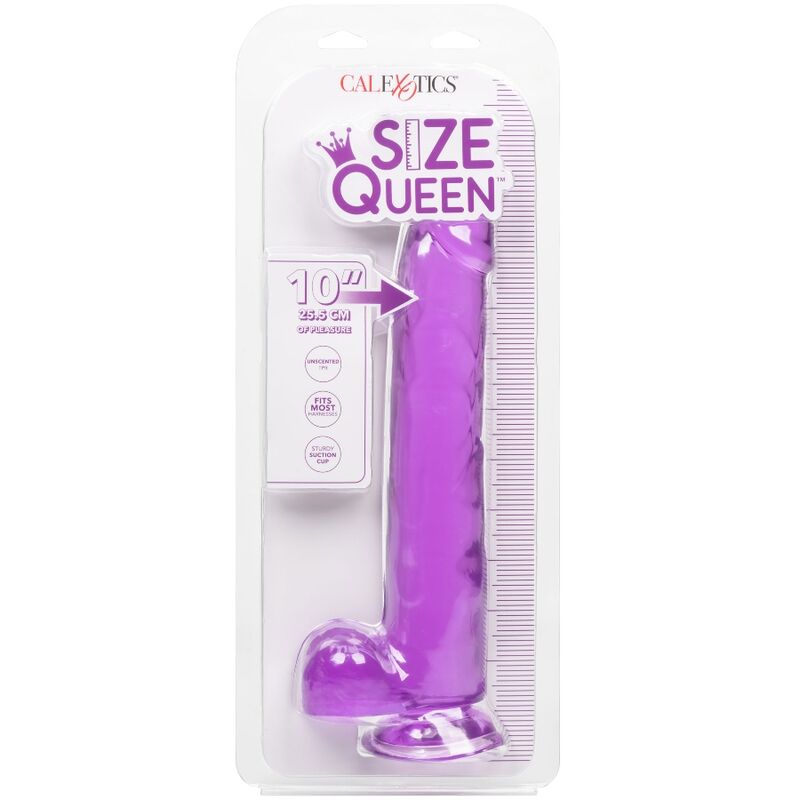 CALEXOTICS - KÖNIGLICHER DILDO VIOLETT 25,5 CM