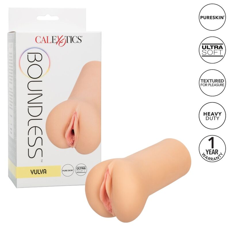 CALEXOTICS - BOUNDLESS VULVA STROKER - HELLER HAUTTON