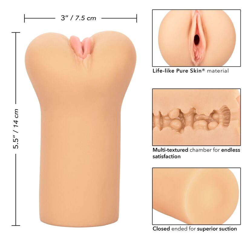 CALEXOTICS - BOUNDLESS VULVA STROKER - HELLER HAUTTON