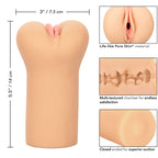 CALEXOTICS - BOUNDLESS VULVA STROKER - HELLER HAUTTON