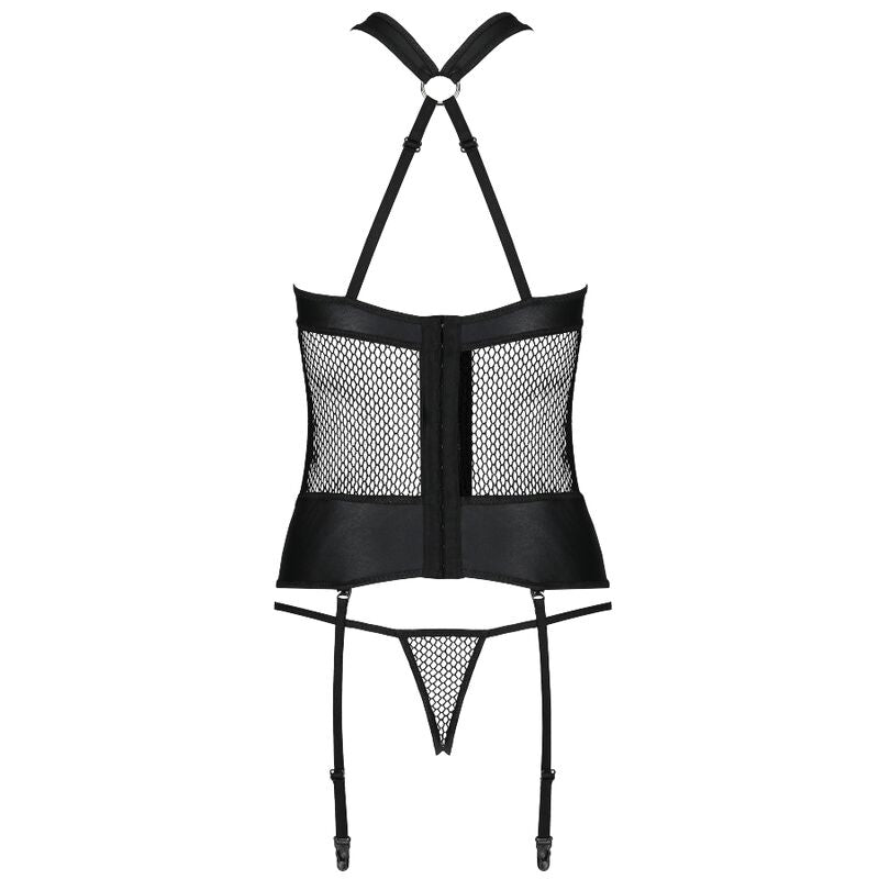 PASSION - AMANDA KORSETT AUS ÖKO-LEDER S/M