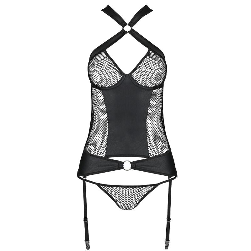 PASSION - AMANDA KORSETT AUS ÖKO-LEDER S/M