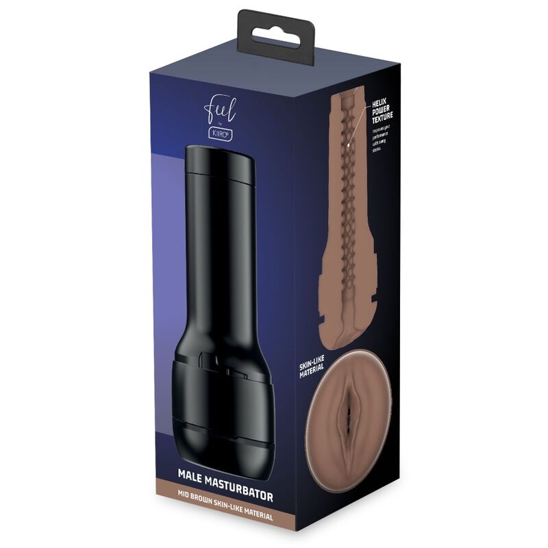 KIIROO - STIMULATOR MASTURBATOR FEEL STROKER - BRAUN