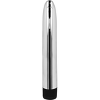 OHMAMA - KLASSISCHER VIBRATOR SILBER 17,5 CM