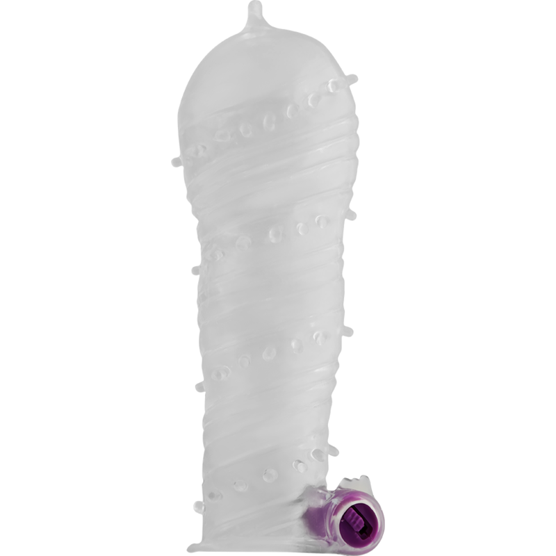 OHMAMA - TEXTURIERTER PENISRING MIT BREITEM VIBRATIONSEI