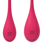 SATISFYER - ENSEMBLE ENTRAÎNEMENT YONI POWER 1 ROUGE