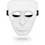 OHMAMA - MASKEN WEISSE MASKE EINHEITSGRÖSSE