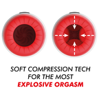 JAMYJOB - MASTURBATOR ROCKET WEICHE KOMPRESSIONSTECHNOLOGIE UND VIBRATION