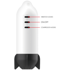 JAMYJOB - MASTURBATOR ROCKET WEICHE KOMPRESSIONSTECHNOLOGIE UND VIBRATION