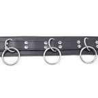 OHMAMA FETISCH - SUBMISSIONSHALSBAND MIT 3 RINGEN