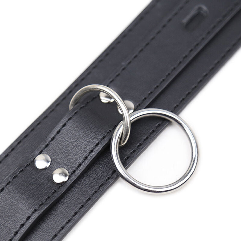OHMAMA FETISCH - SUBMISSIONSHALSBAND MIT 3 RINGEN