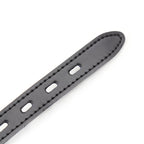 OHMAMA FETISH - BÂILLON BALLE EN SILICONE AVEC CEINTURE EN CUIR (CADENAS INCLUS)